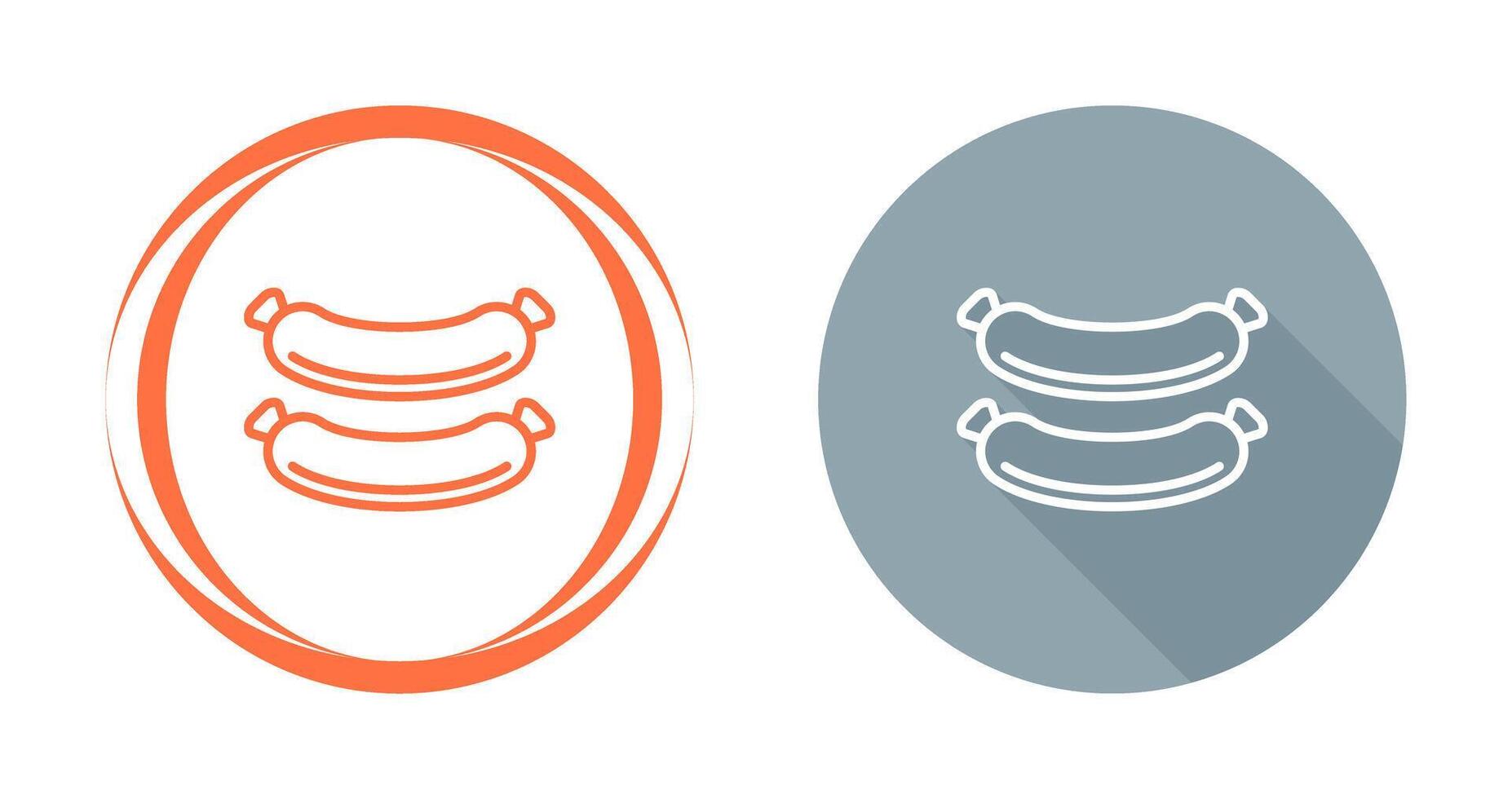 Sausage Vector Icon