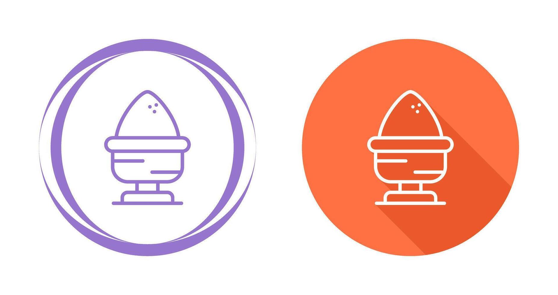 Boiled Egg Vector Icon