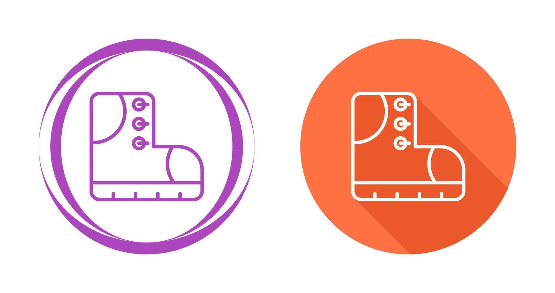 Electrical Work Boots Vector Icon