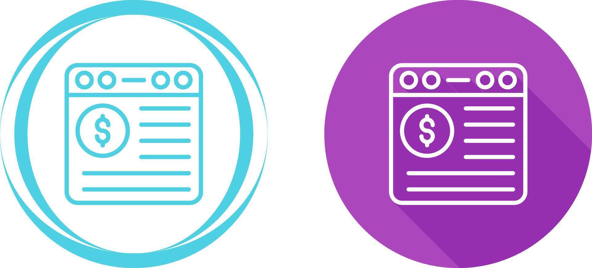 Browser Vector Icon