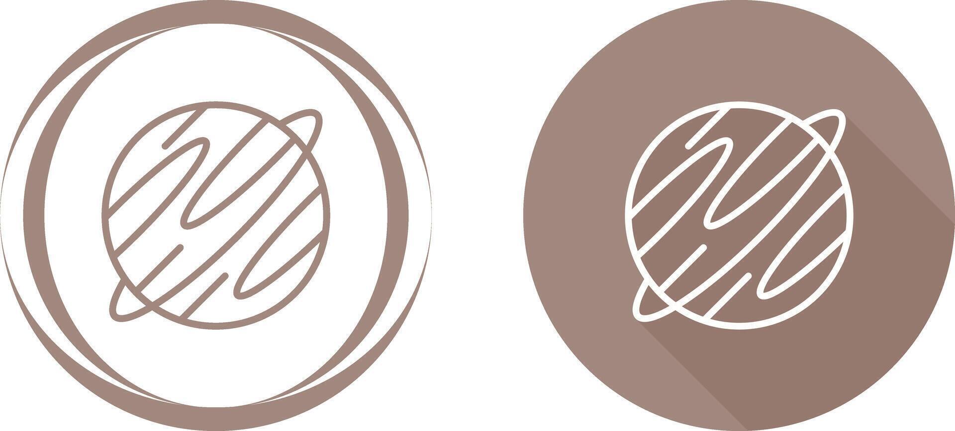 Saturn Vector Icon