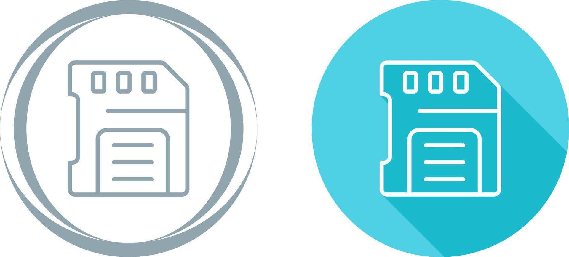 Sd Card Vector Icon