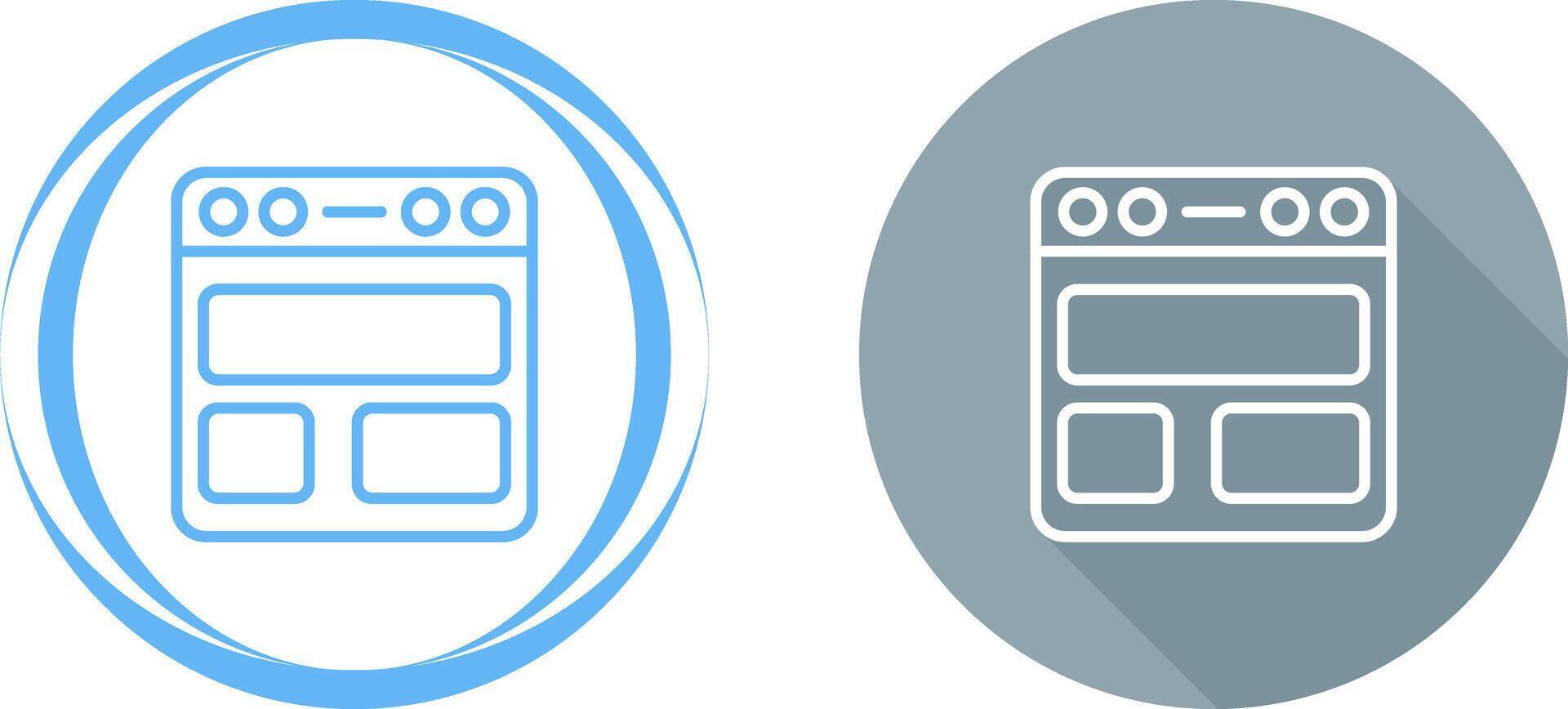 Browser Vector Icon