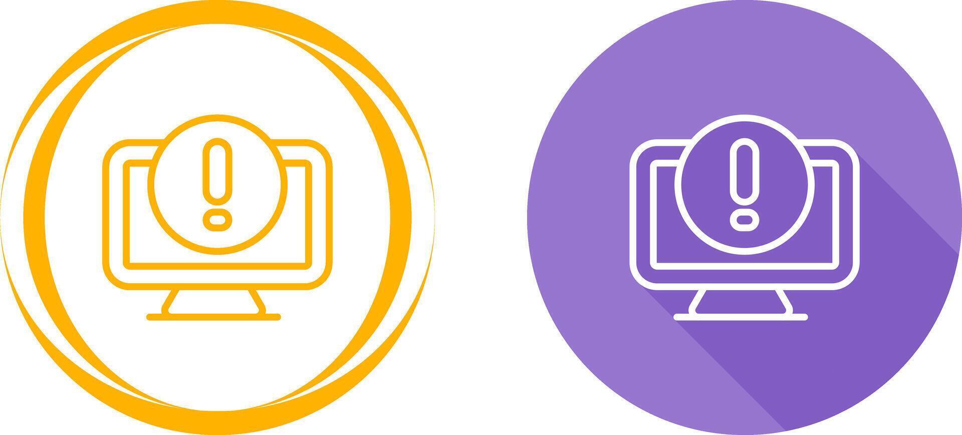 Computer Vector Icon