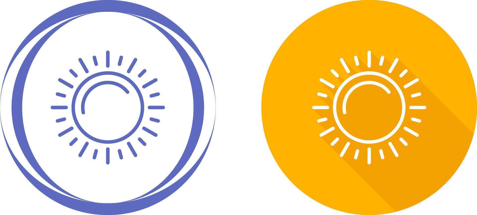 Sun Vector Icon