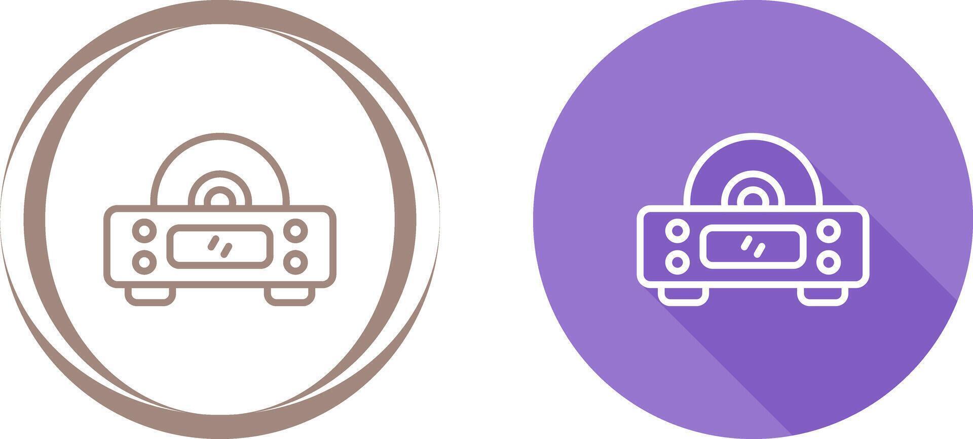Cd Player Vector Icon