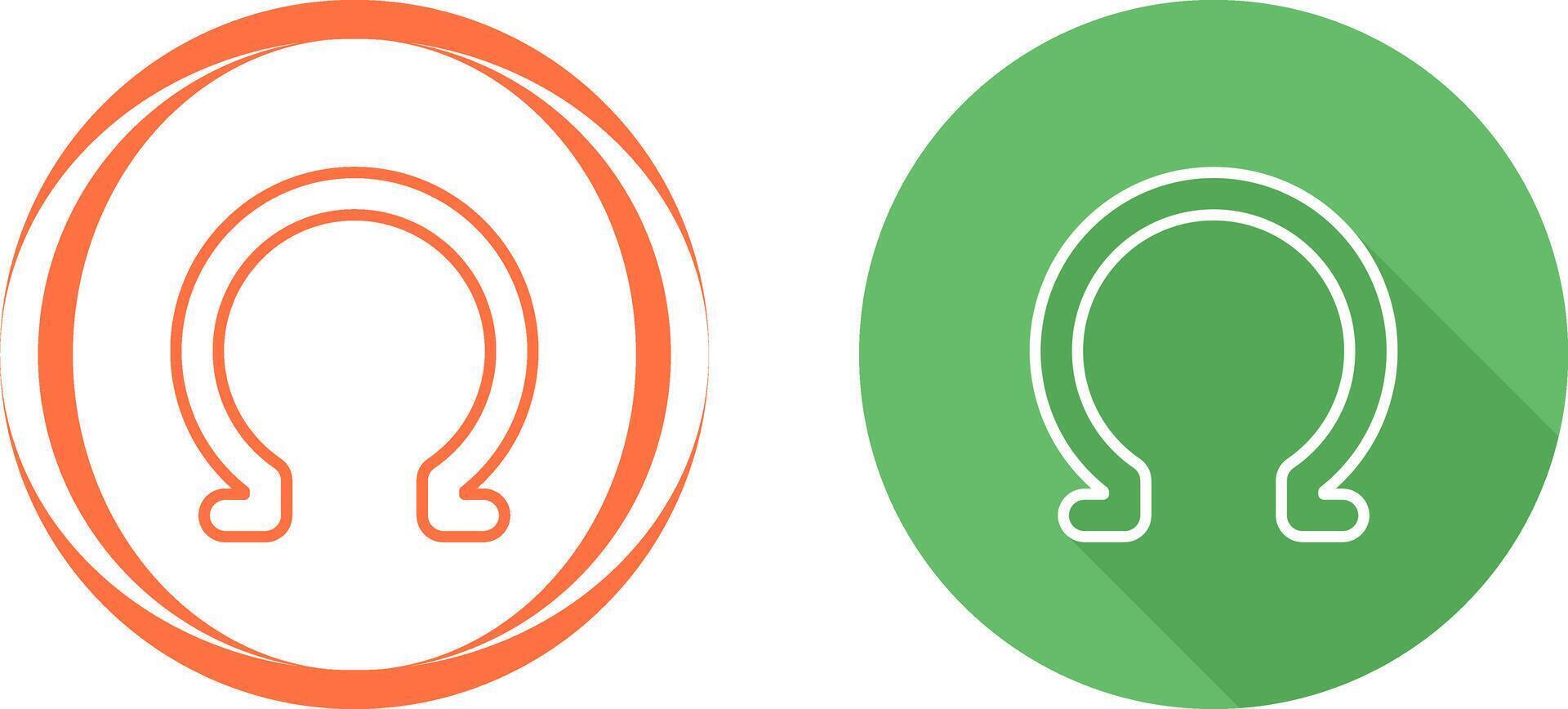 Omega Vector Icon