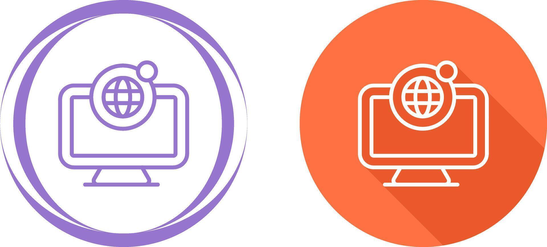 Online Vector Icon