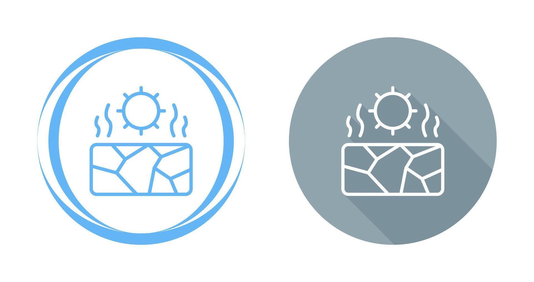 Drought Vector Icon