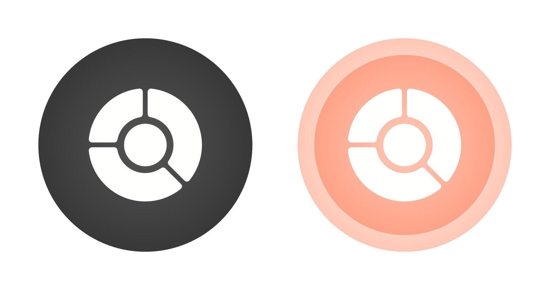 Pie Graph Vector Icon
