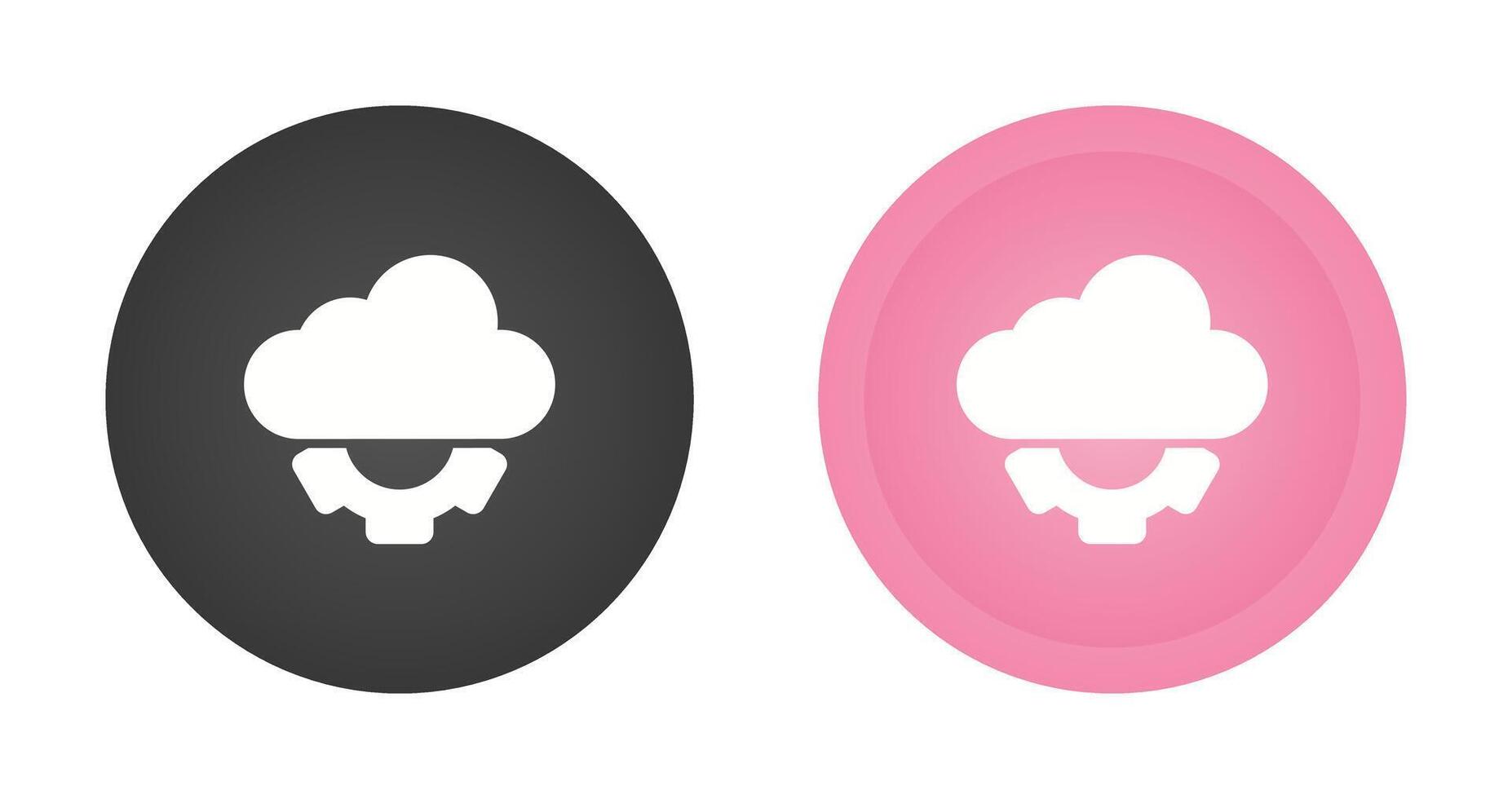 Cloud API Vector Icon