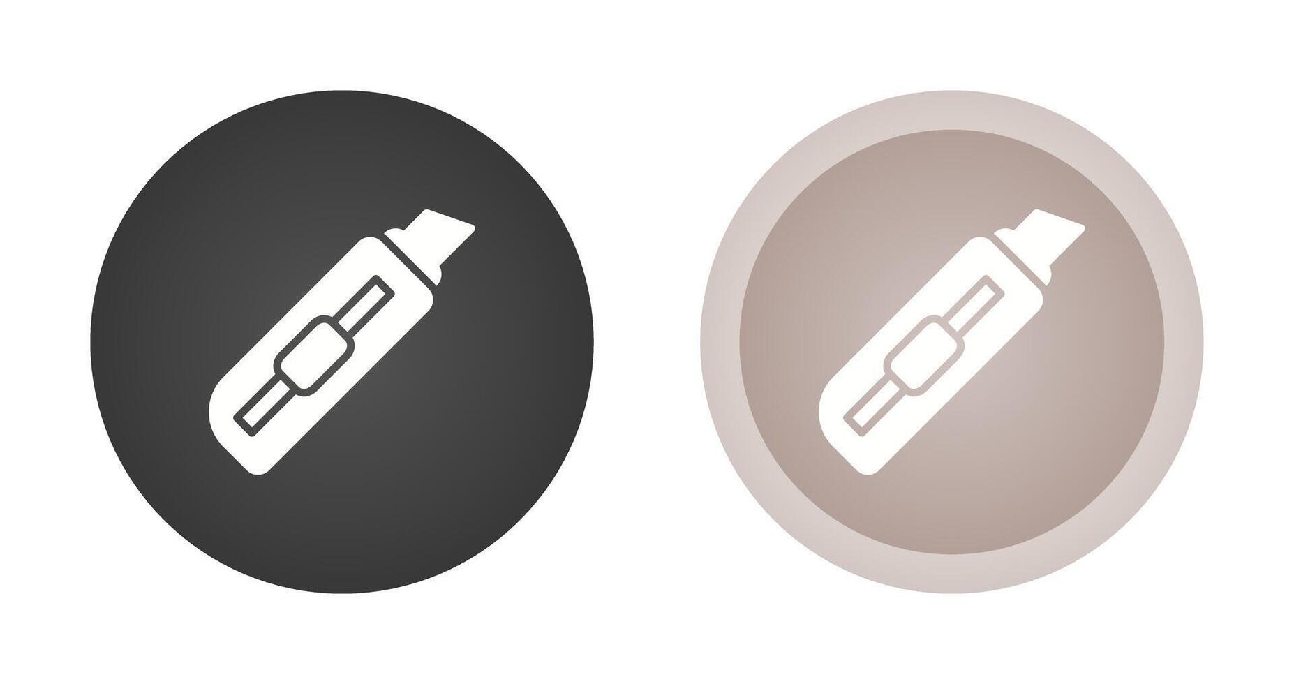 Utility knife Vector Icon