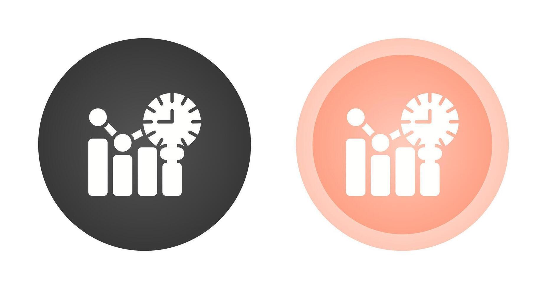 Sales Forecasting Vector Icon