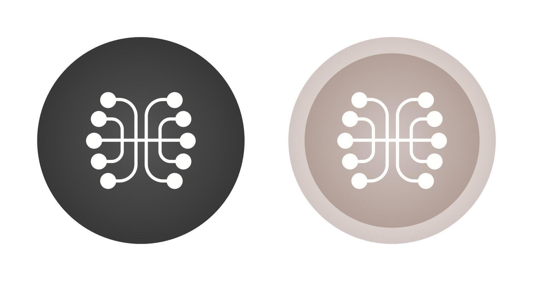 Neural Networks Vector Icon