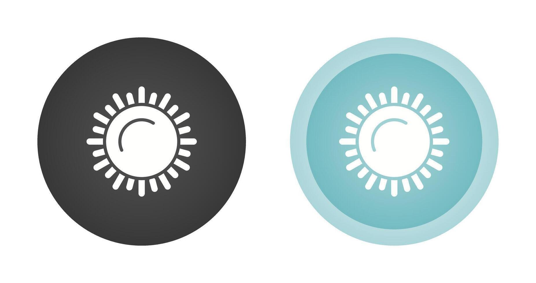 Sun Vector Icon