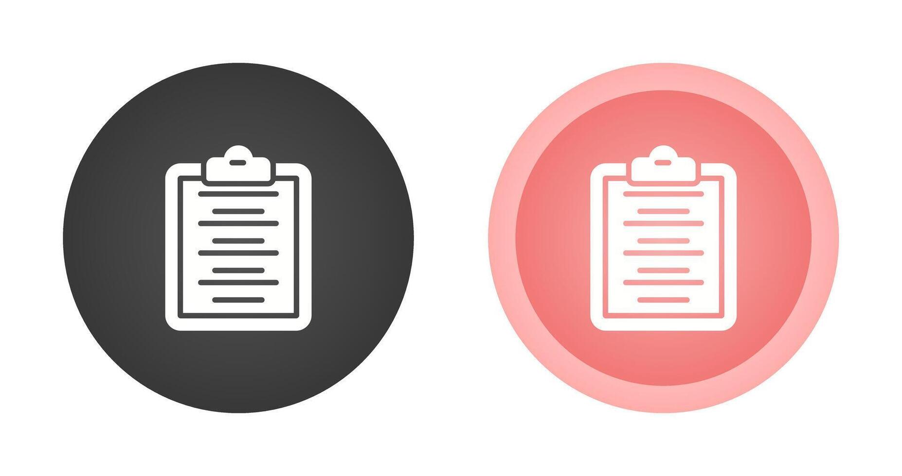 Writing Pad Vector Icon