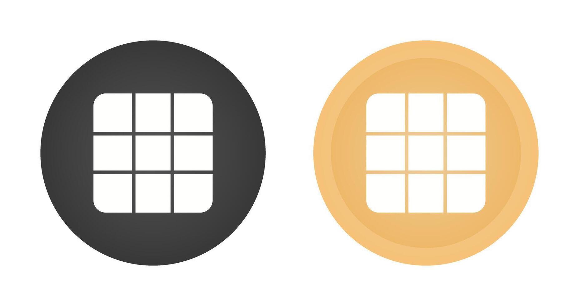 Rubik's cube Vector Icon