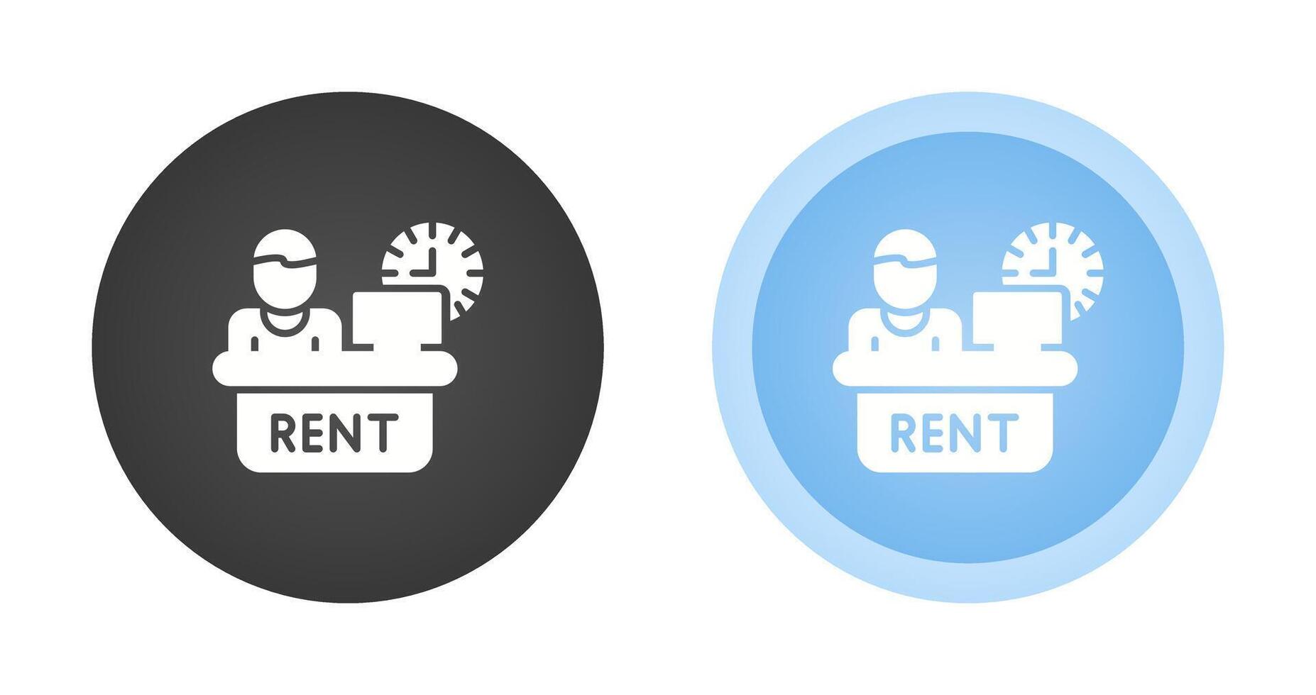 Rental Service Vector Icon
