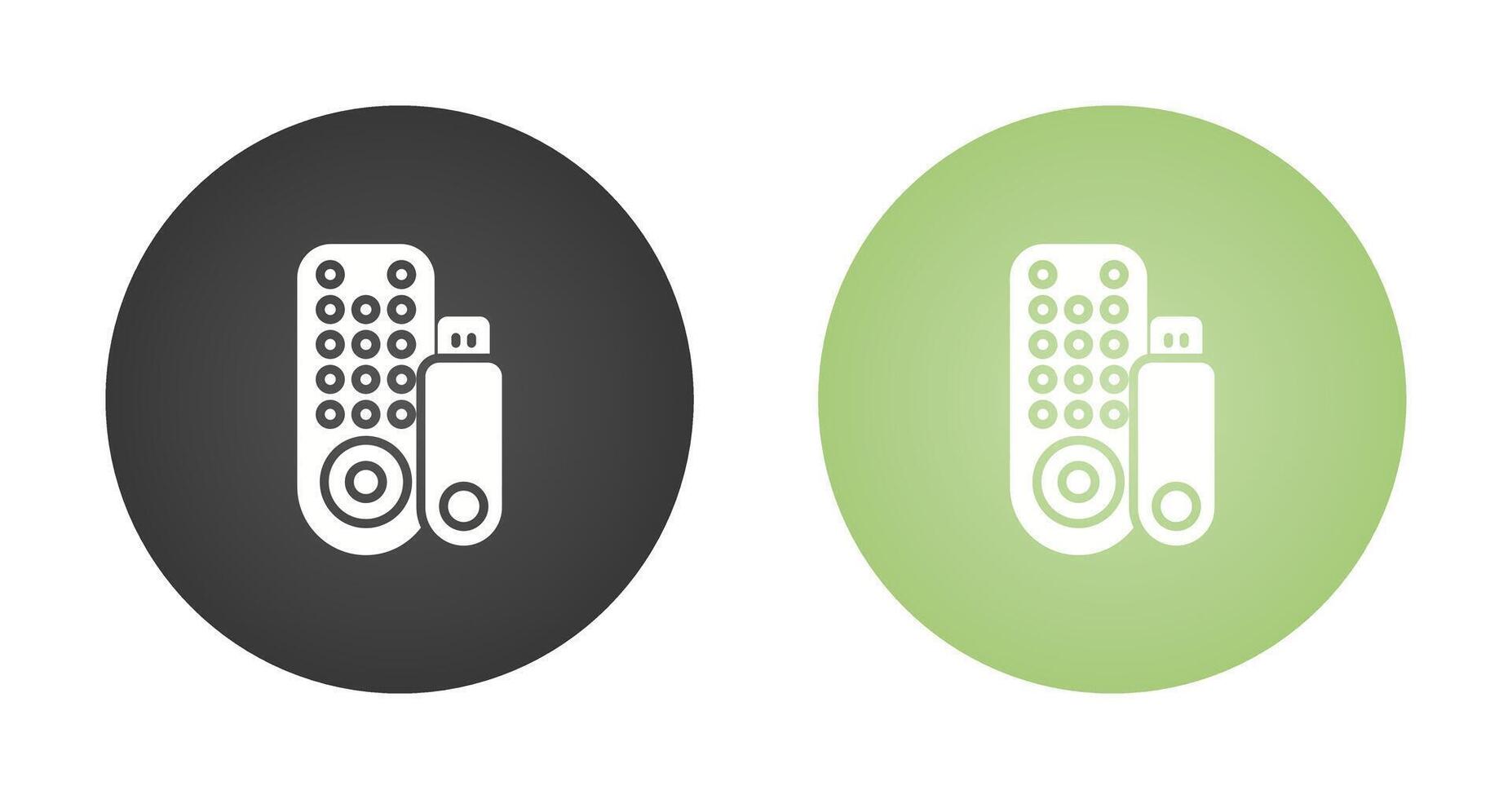 Streaming Stick Vector Icon