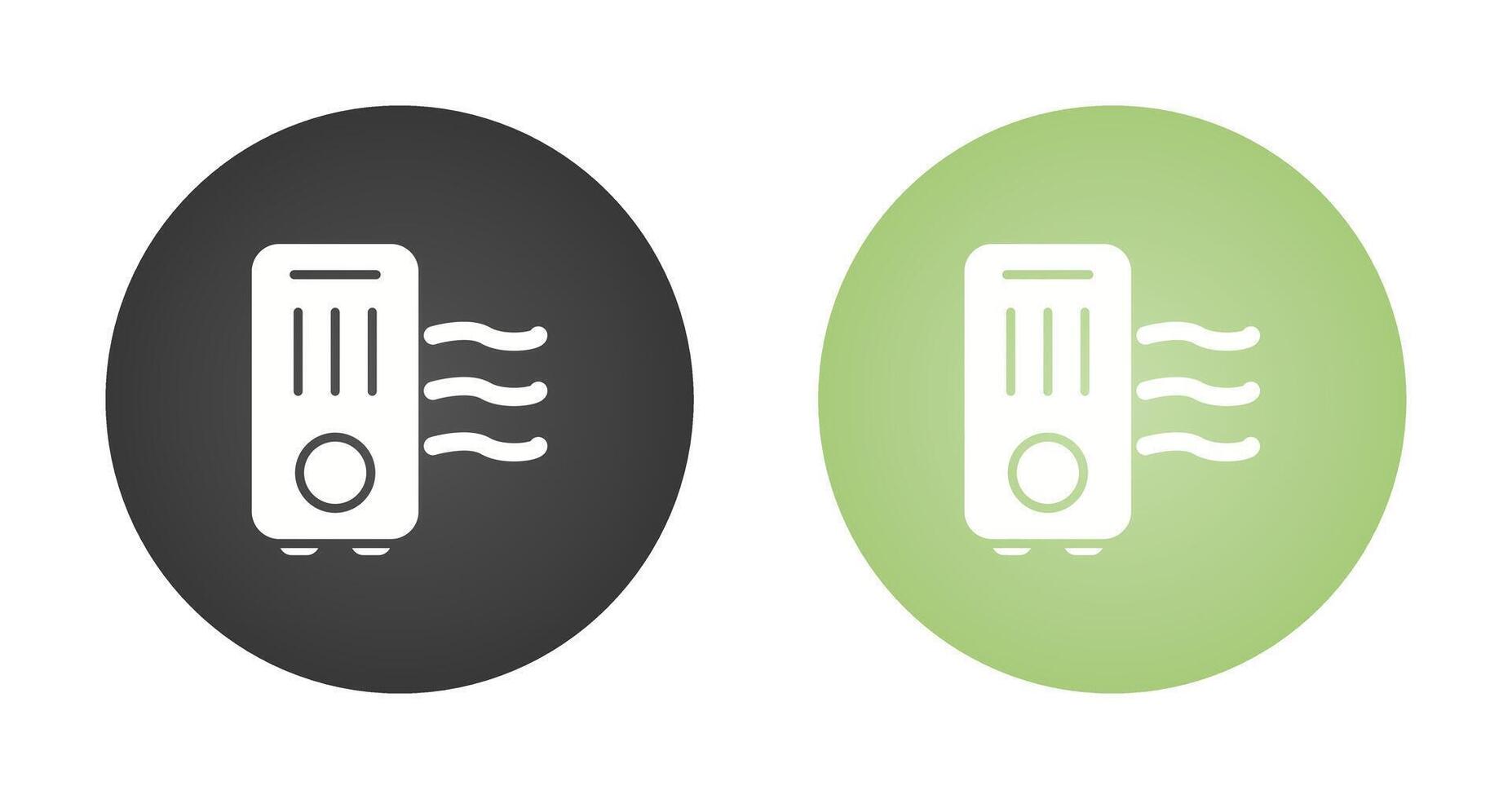Portable Air Purifier Vector Icon