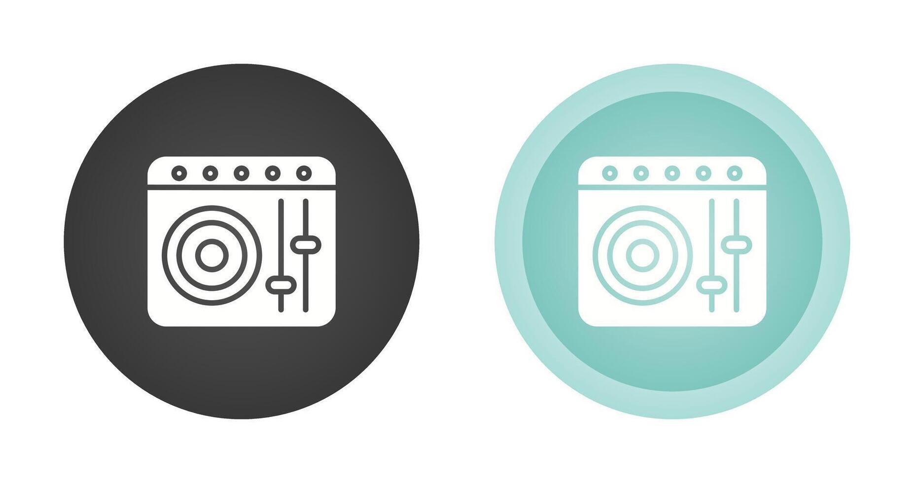 DJ Controller Vector Icon