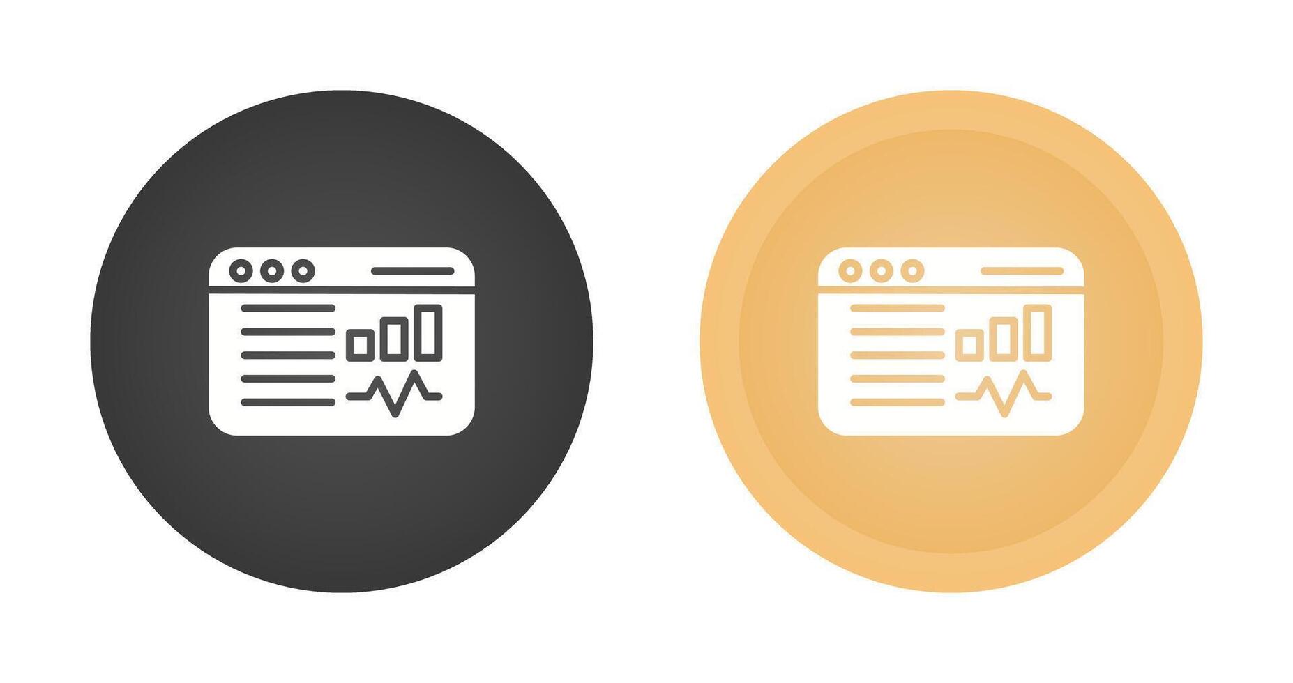 Social Media Analytics Vector Icon