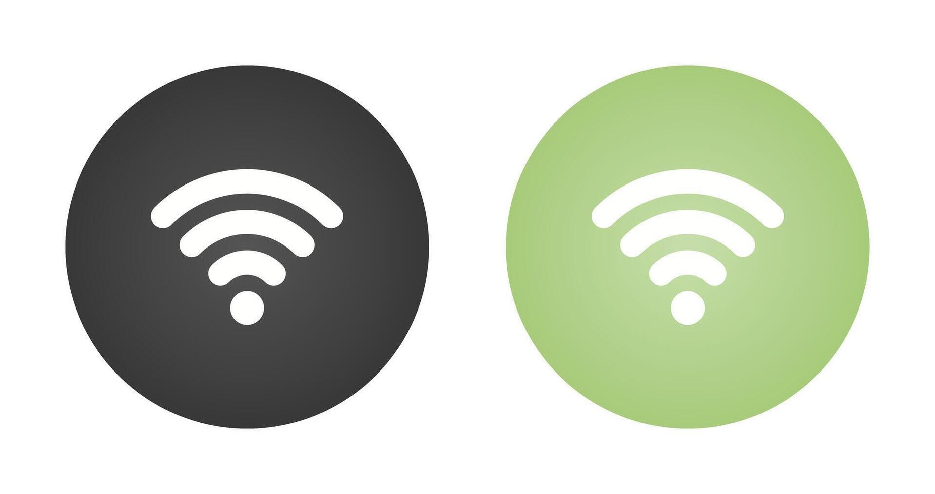 icono de vector de señal wifi