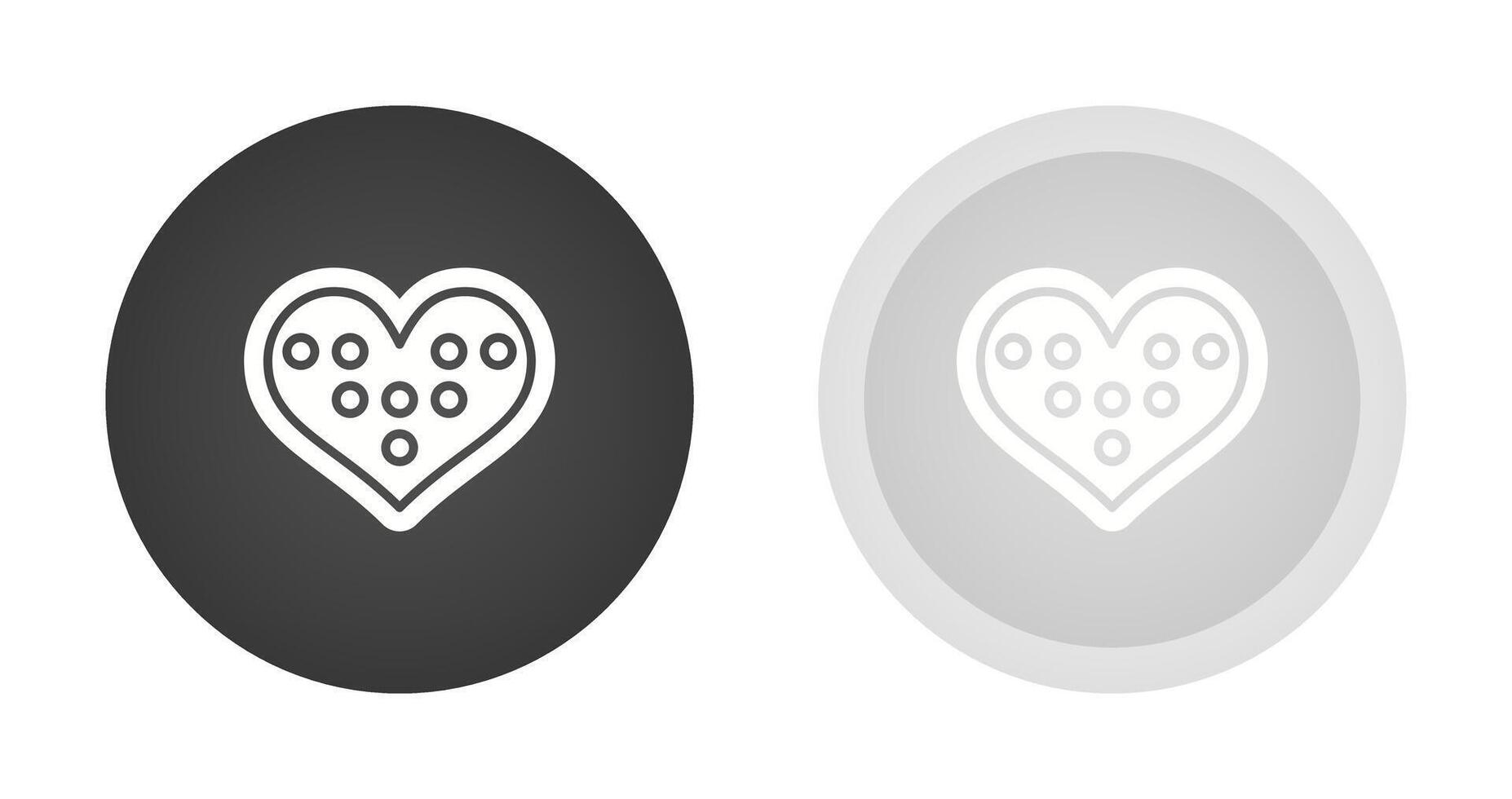 Chocolates in heart Box Vector Icon