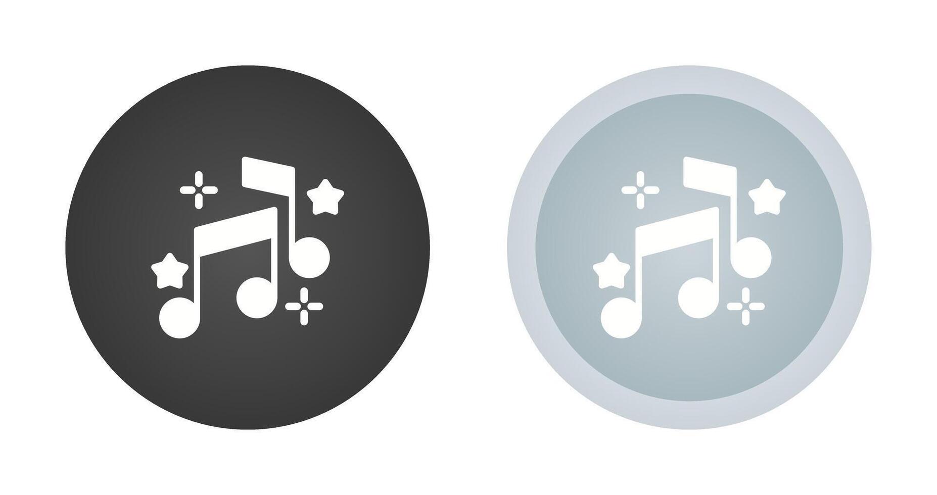 icono de vector de nota musical