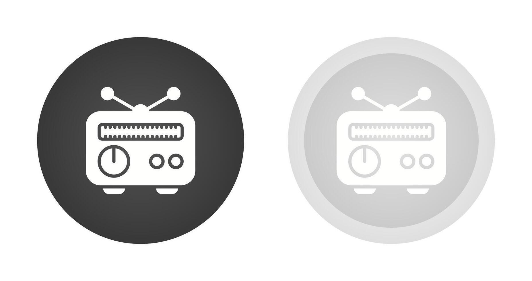 Radio Vector Icon