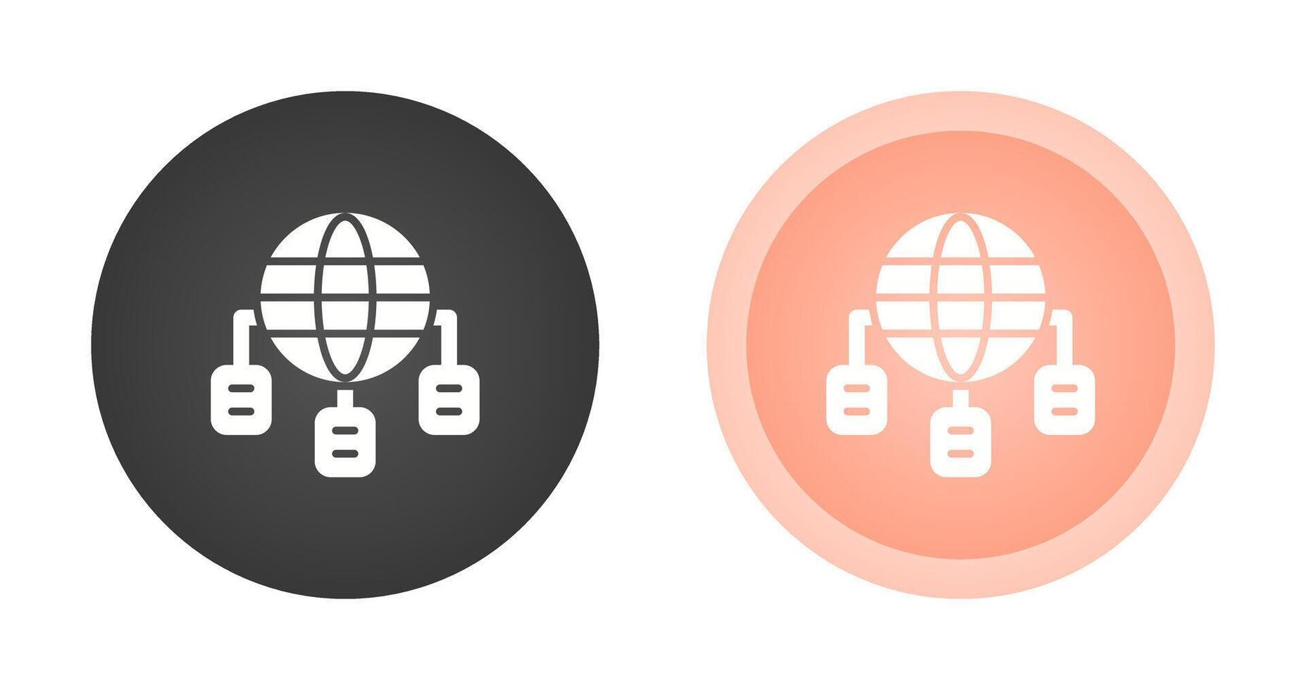 Network as a Service Vector Icon