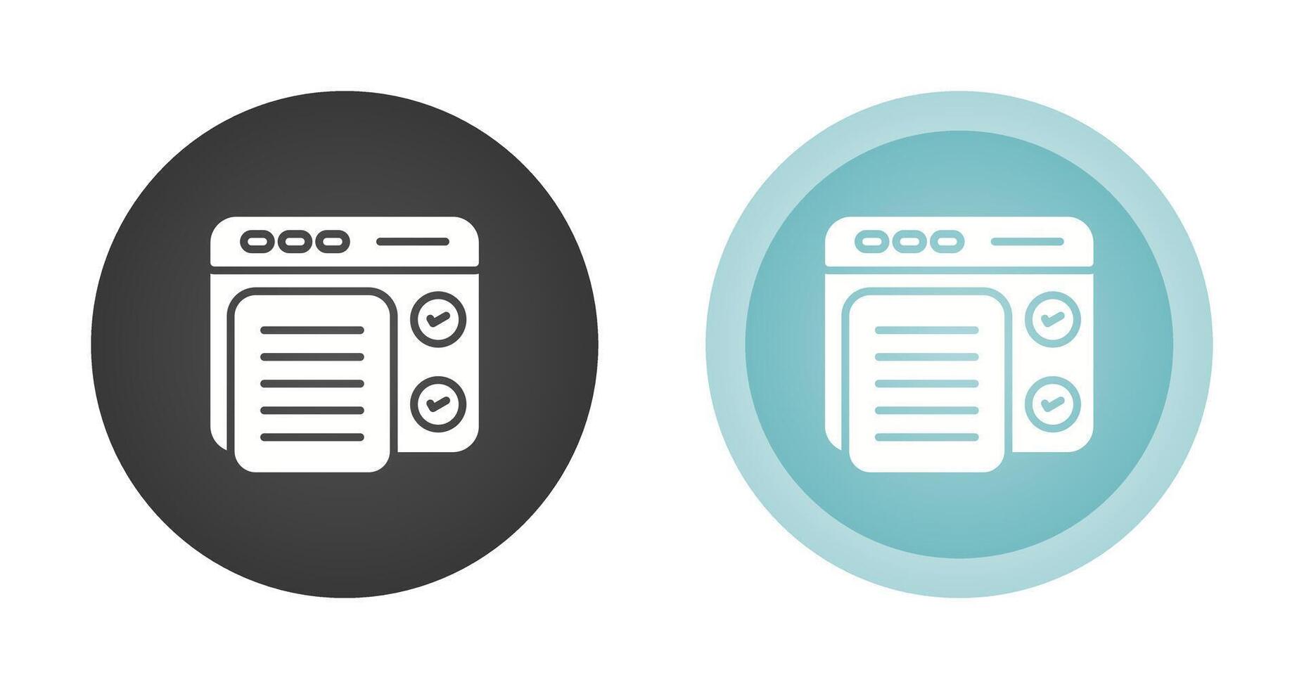Concept Testing Vector Icon