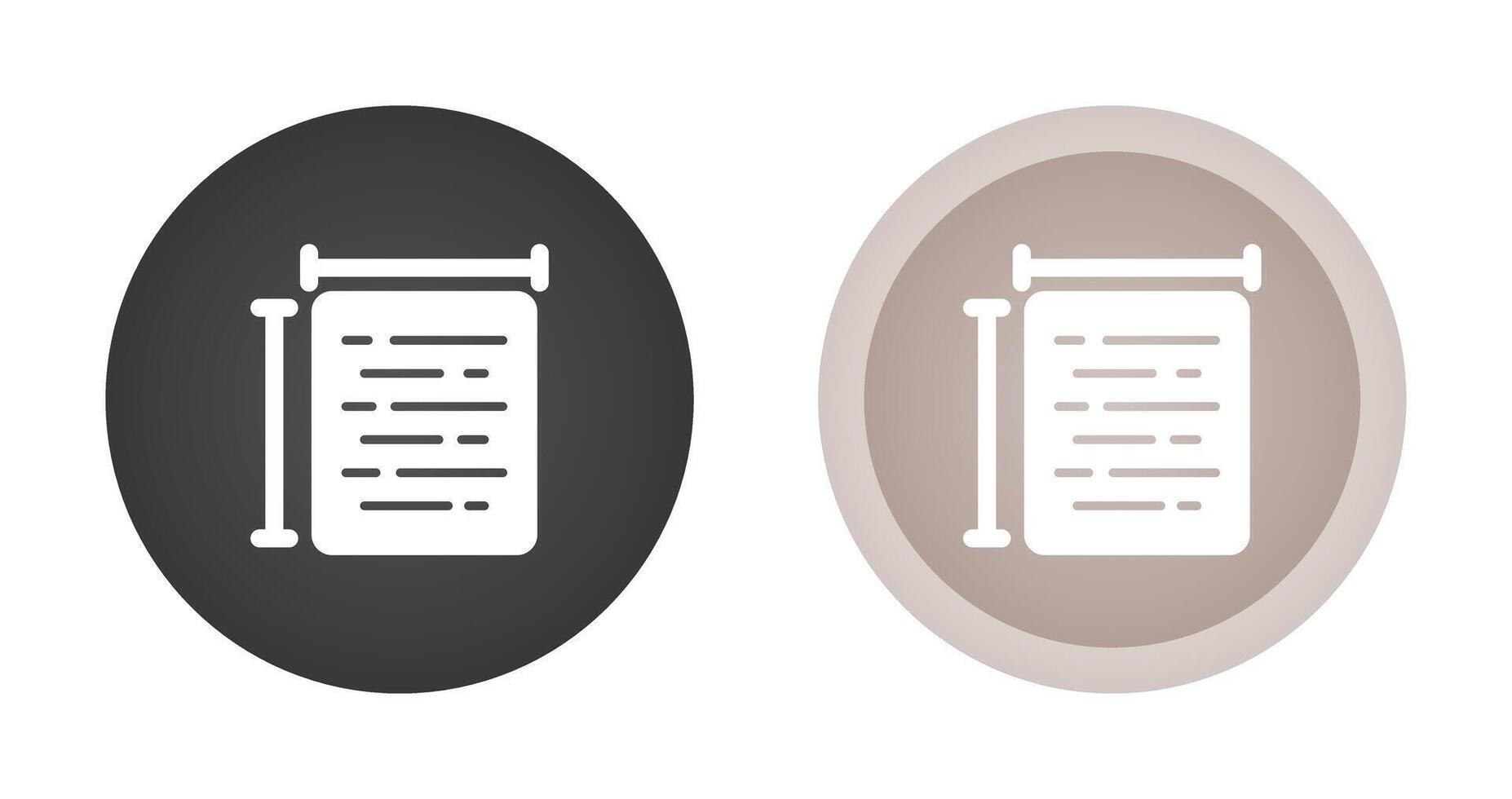Document Size Vector Icon