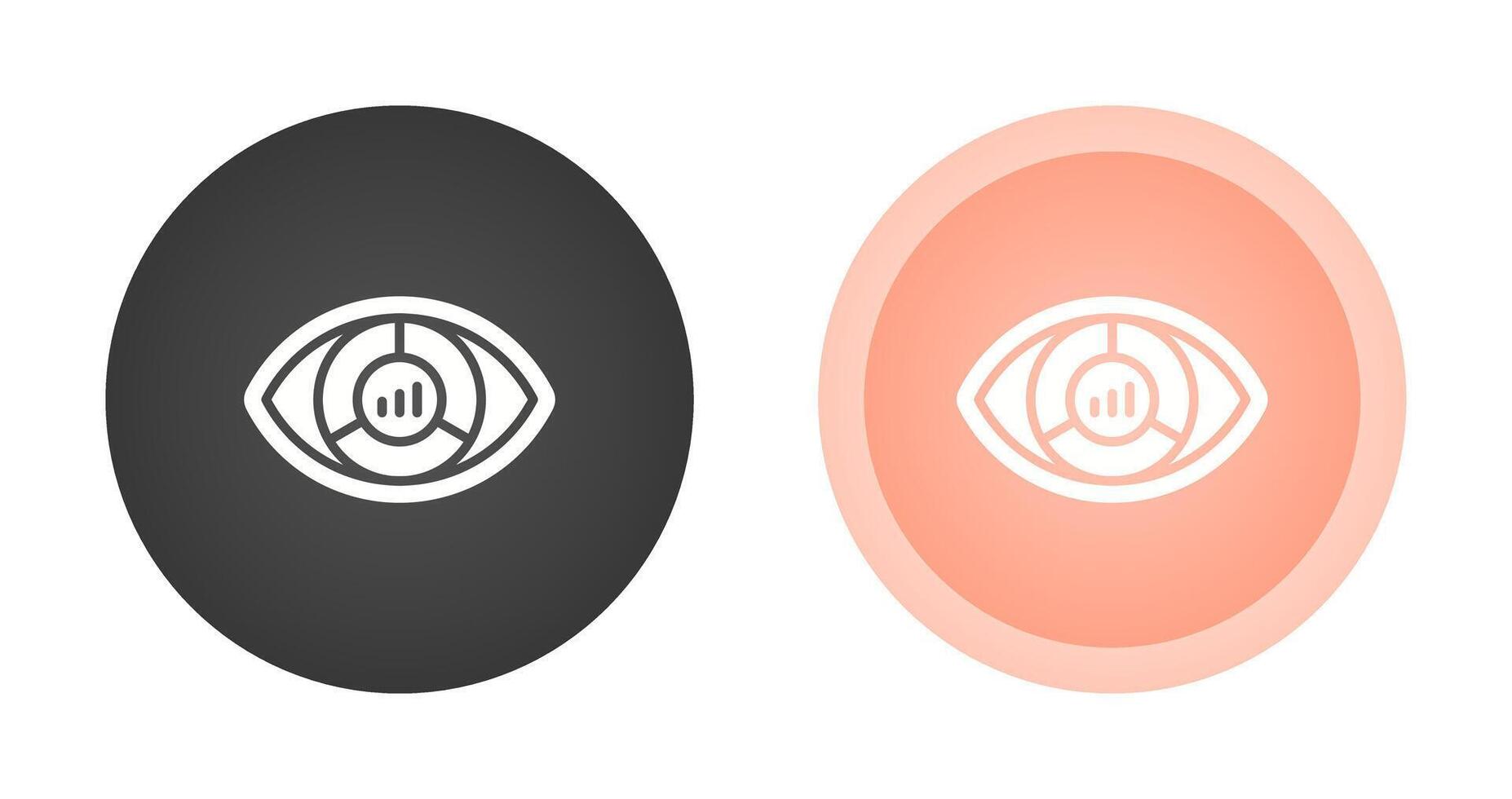 icono de vector de visualización de datos