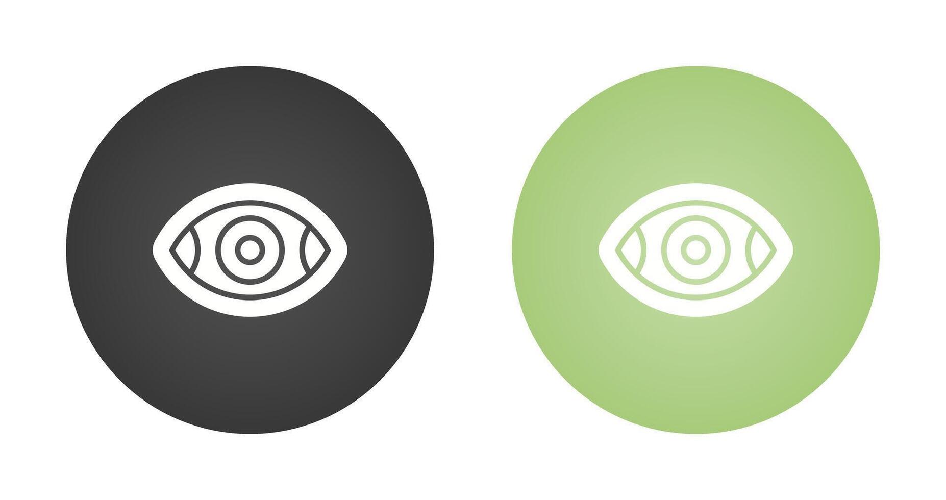 icono de vector de ojo