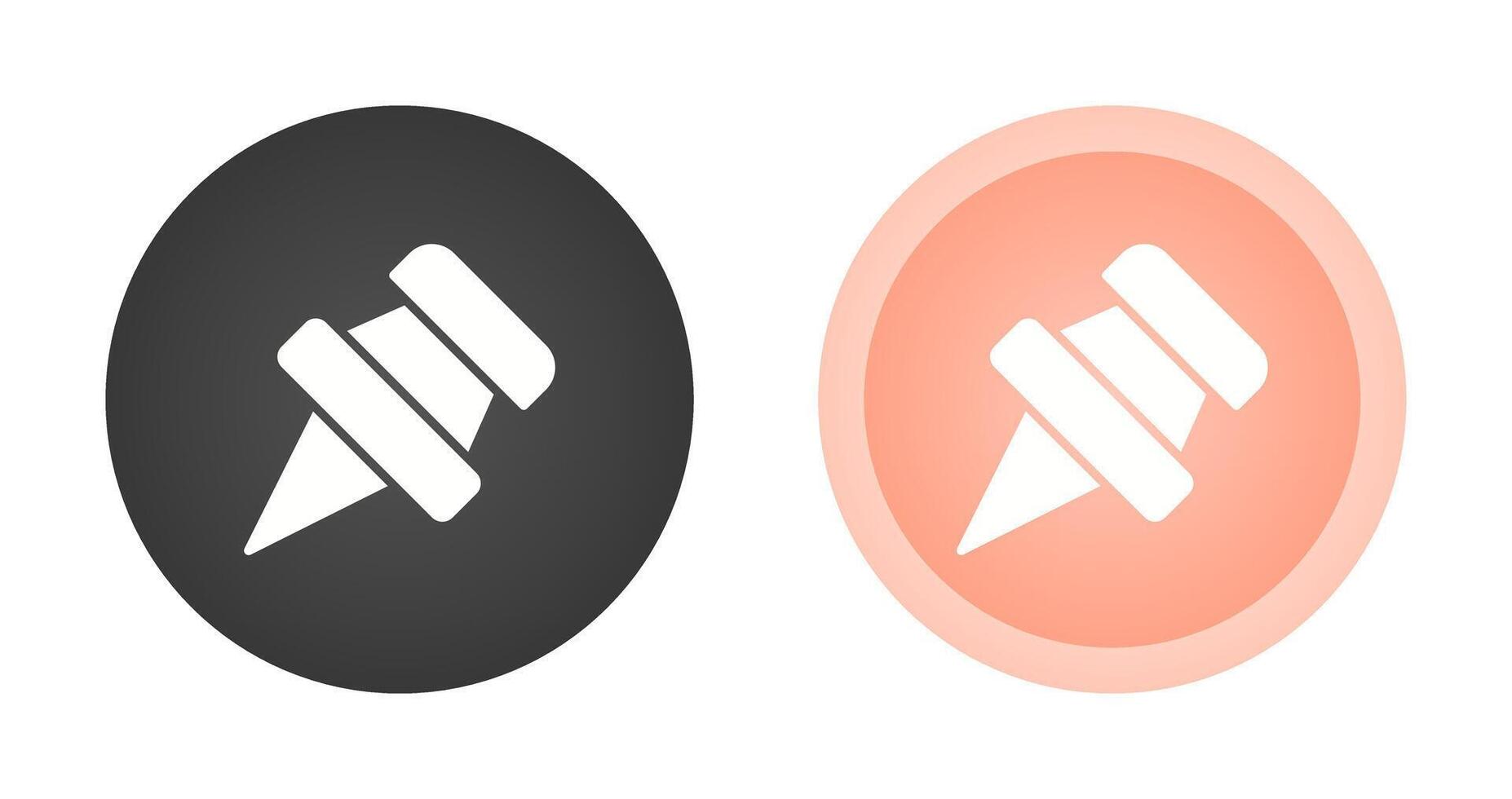 Thumbtack Vector Icon