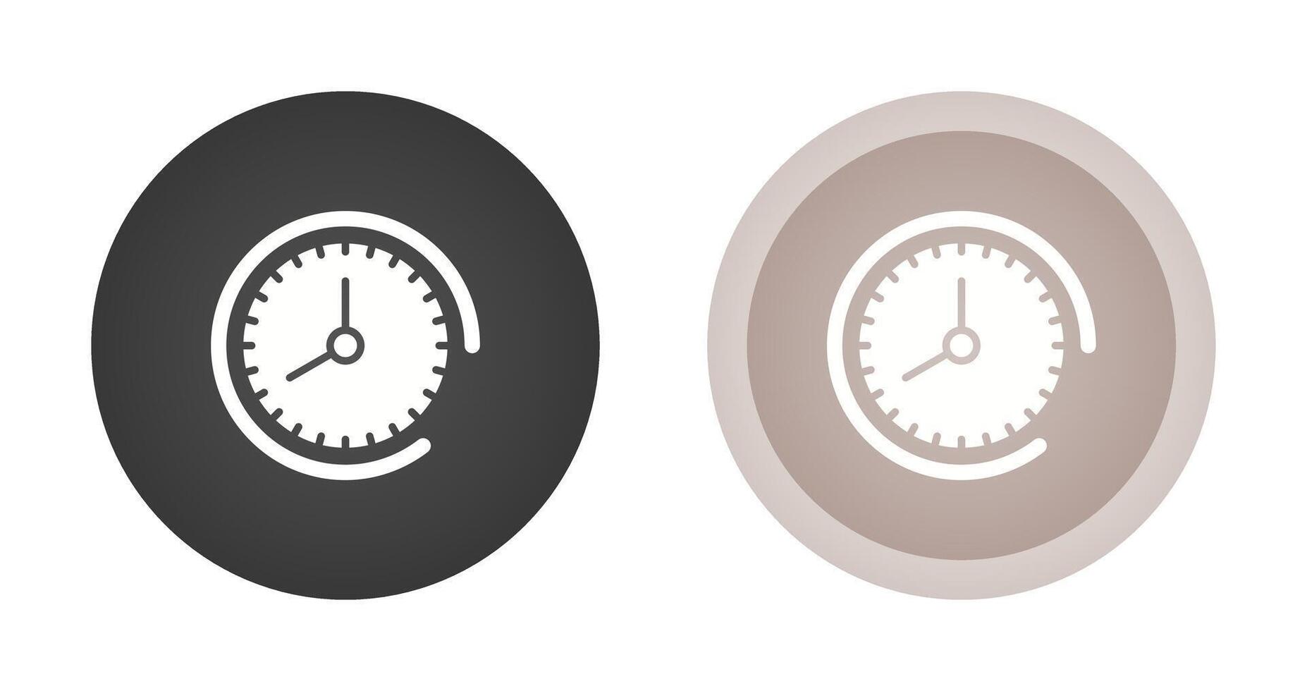 icono de vector de reloj