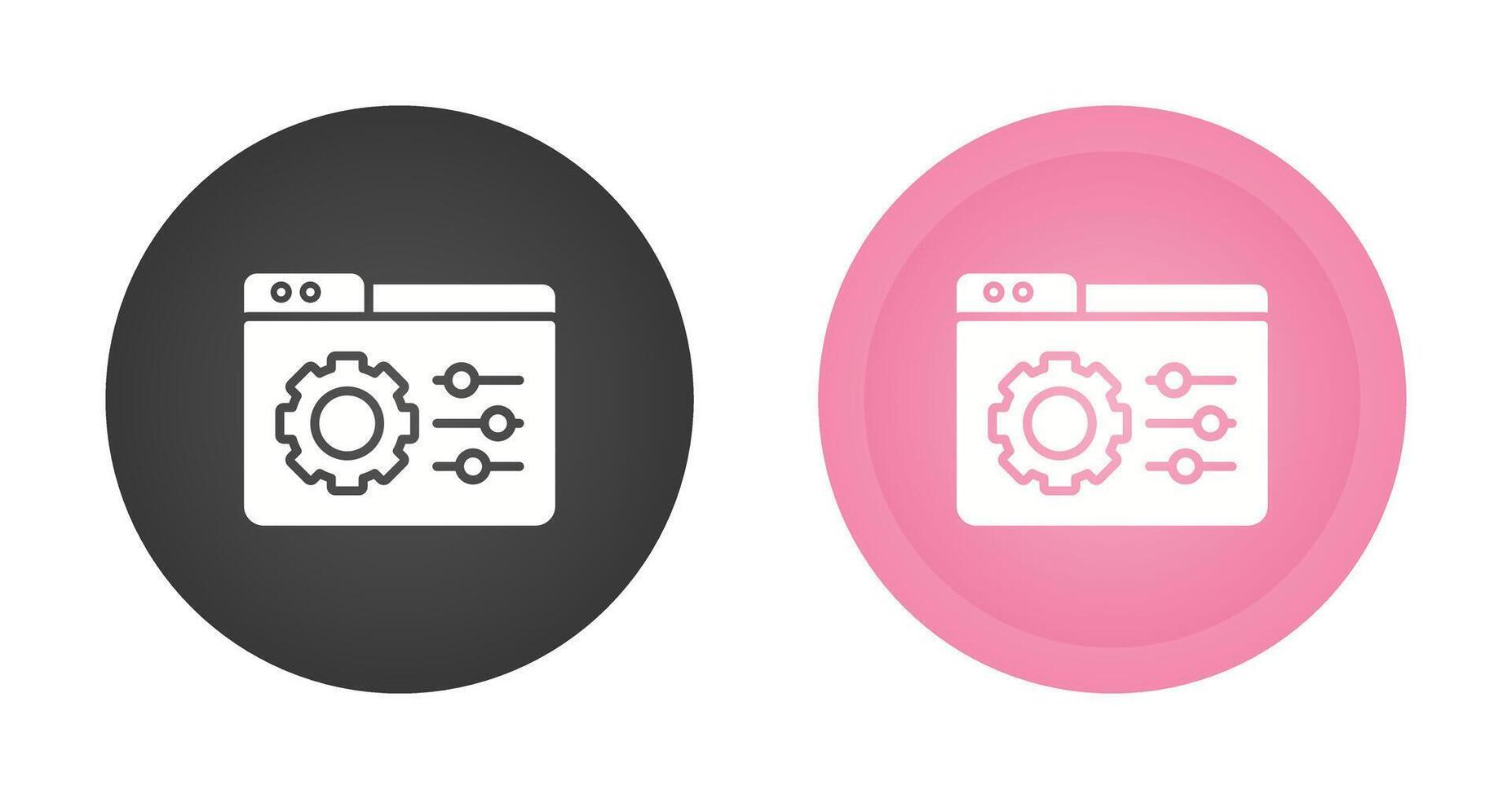 Control Panel Vector Icon