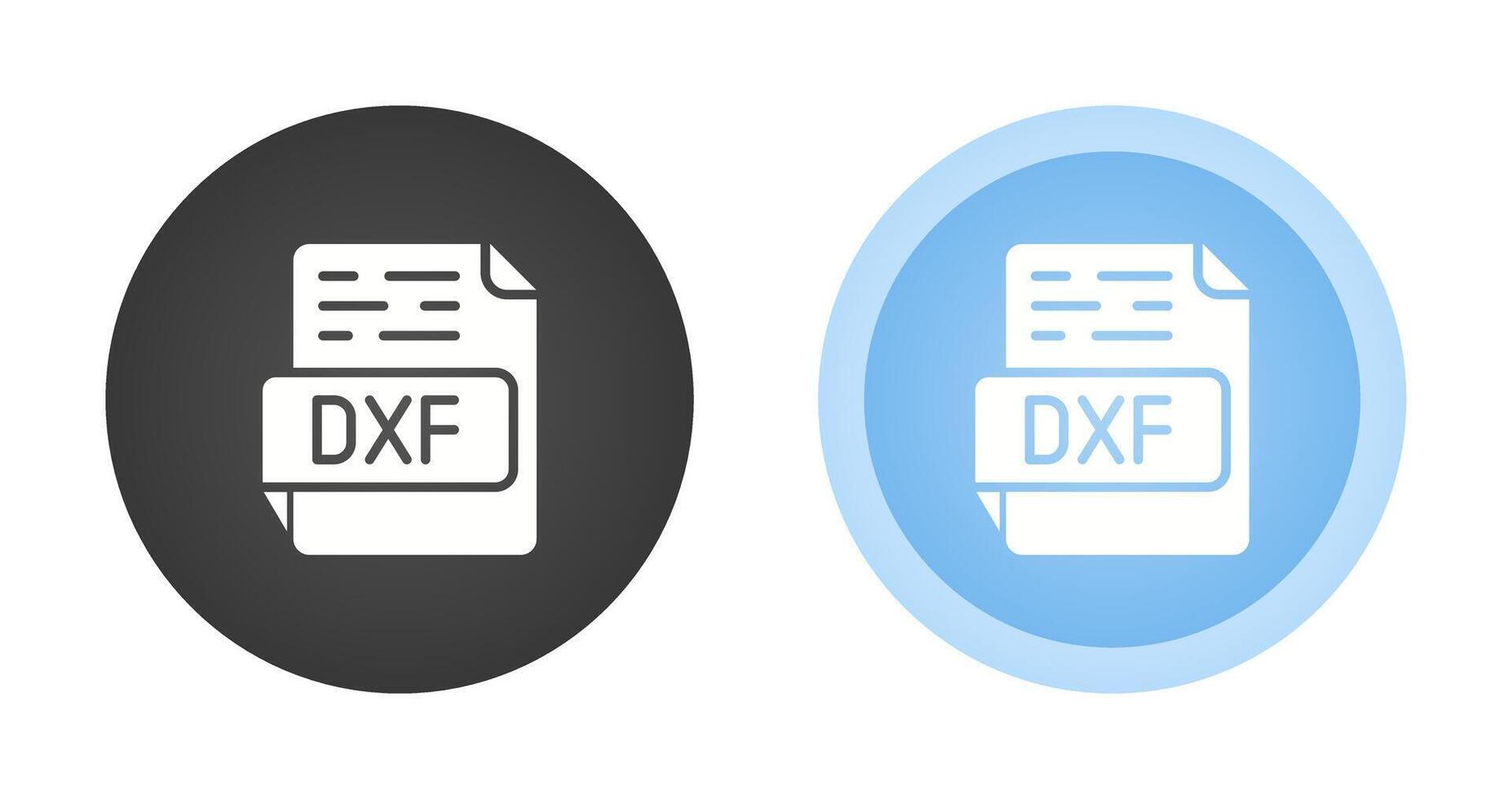 DXF Vector Icon