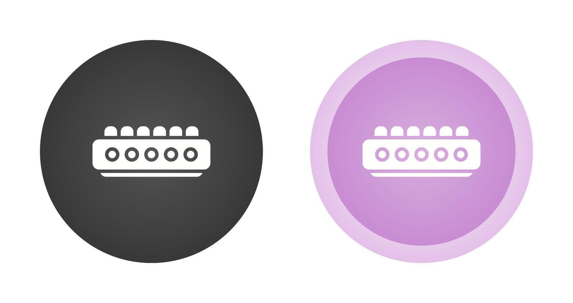 Cable Termination Block Vector Icon