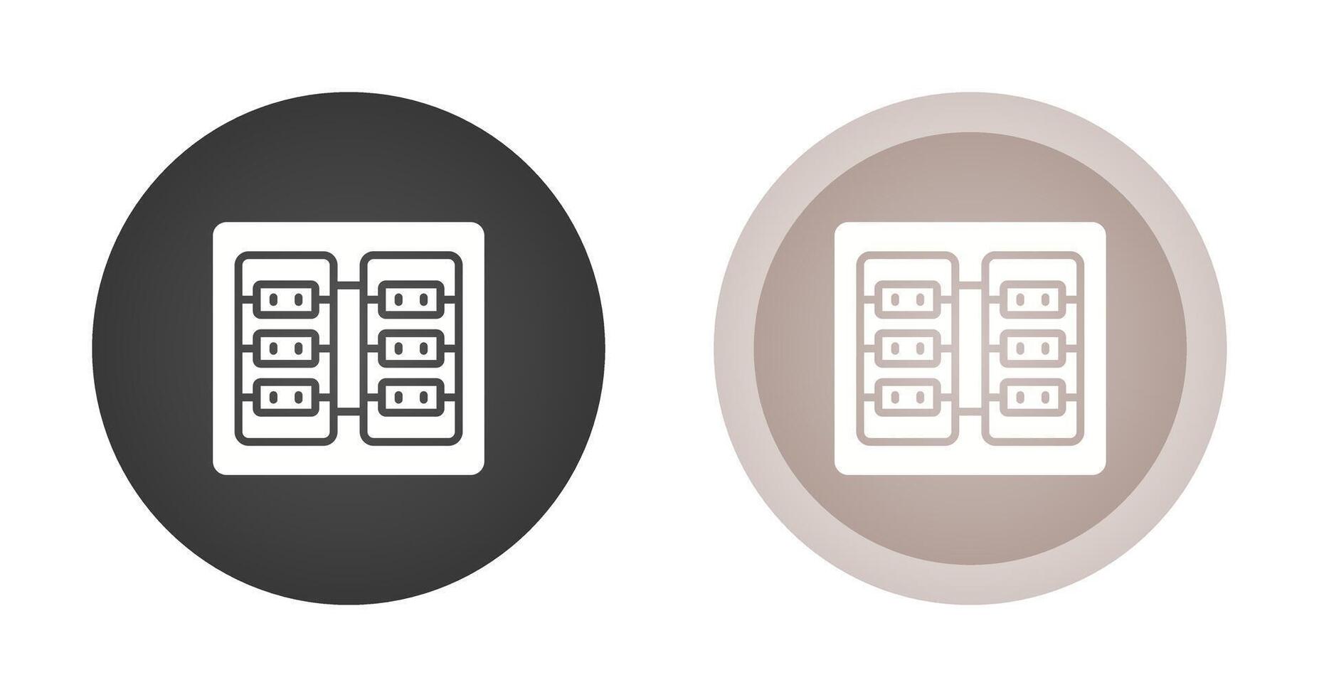 Server Room Vector Icon