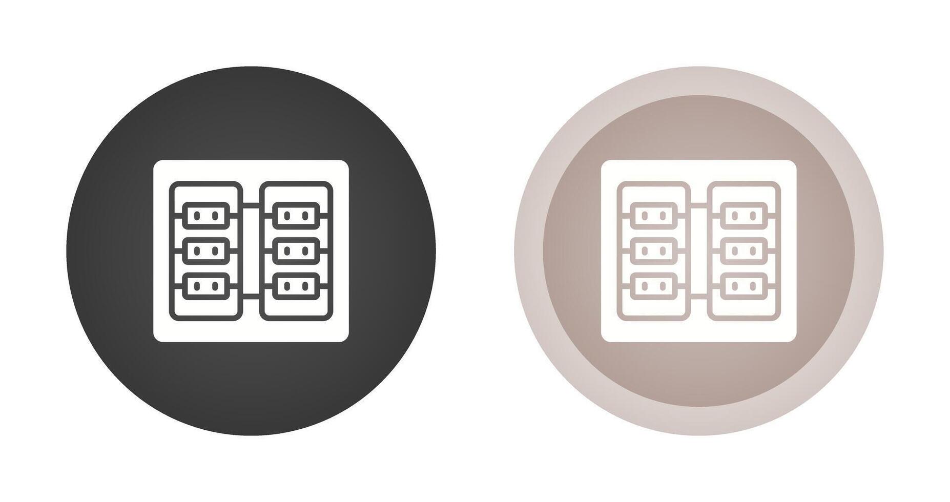 Server Room Vector Icon