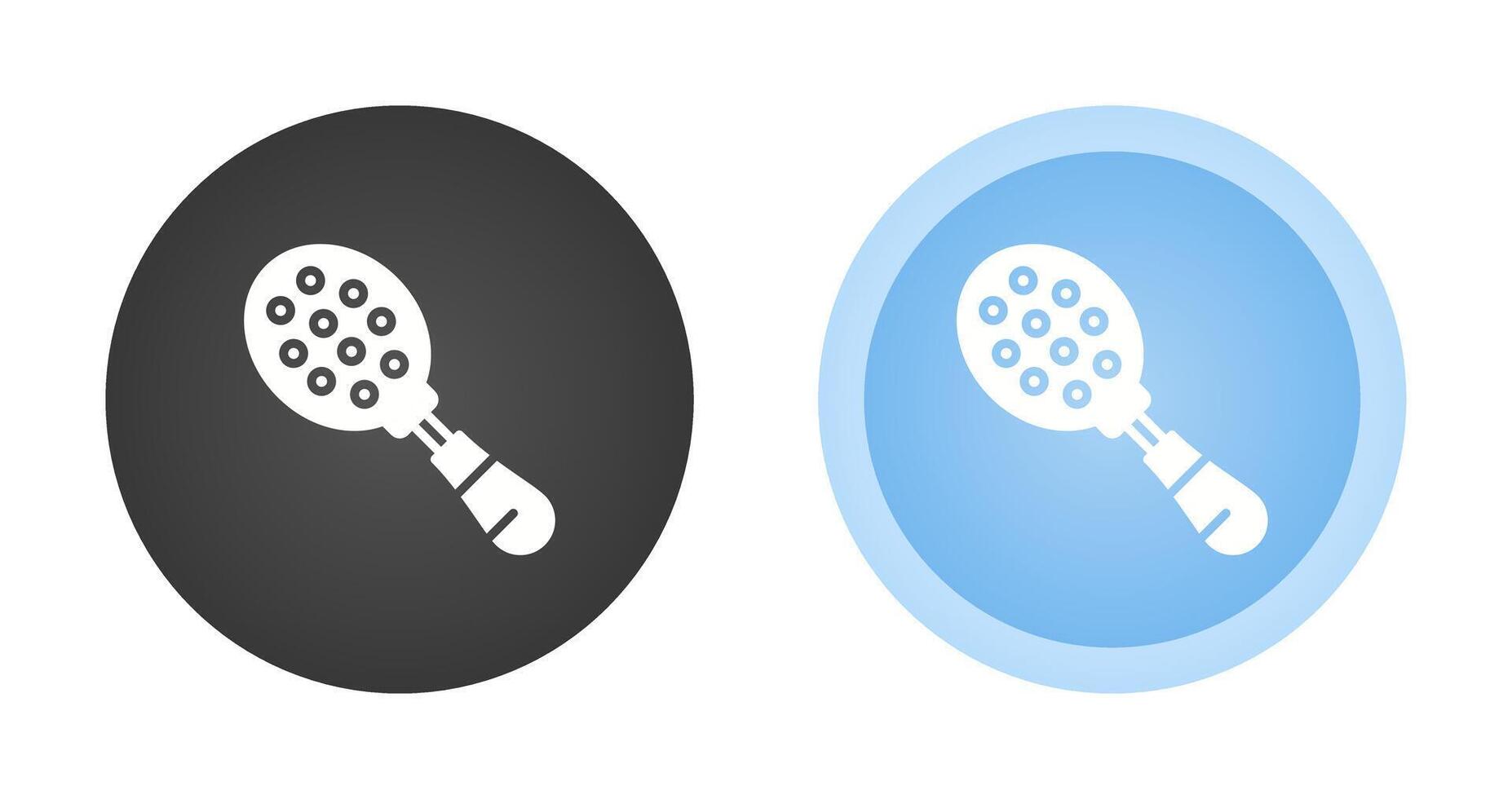 Slotted Spoon Vector Icon