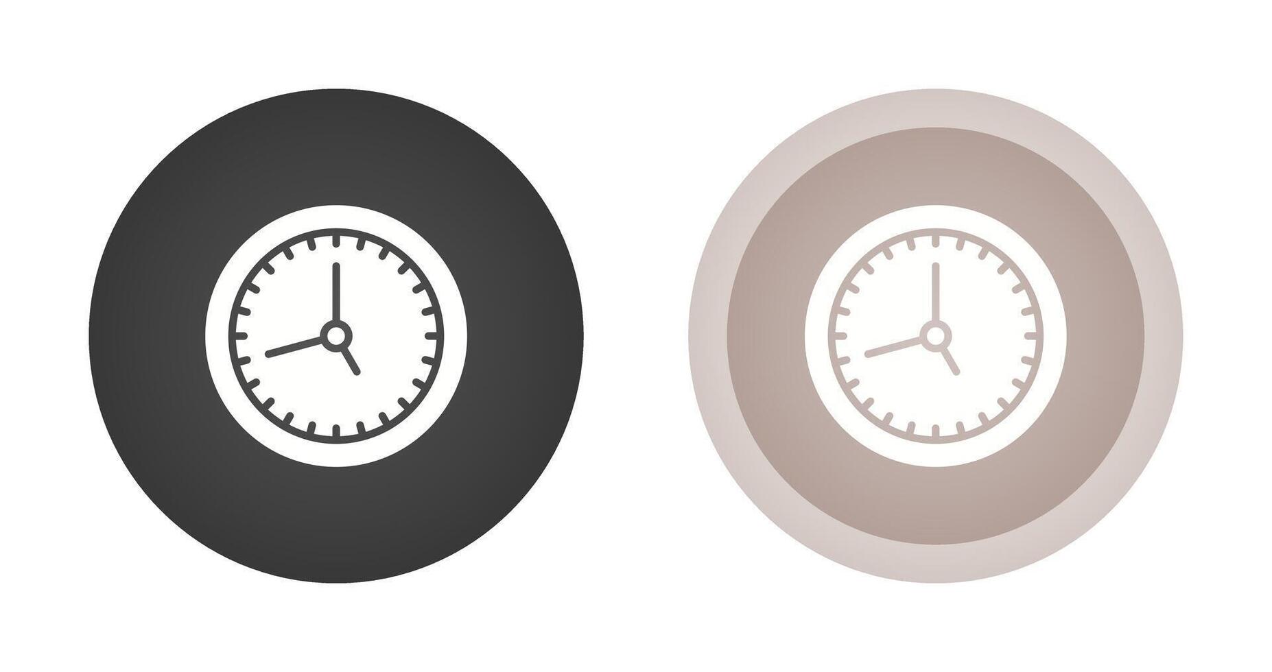 Clock Vector Icon