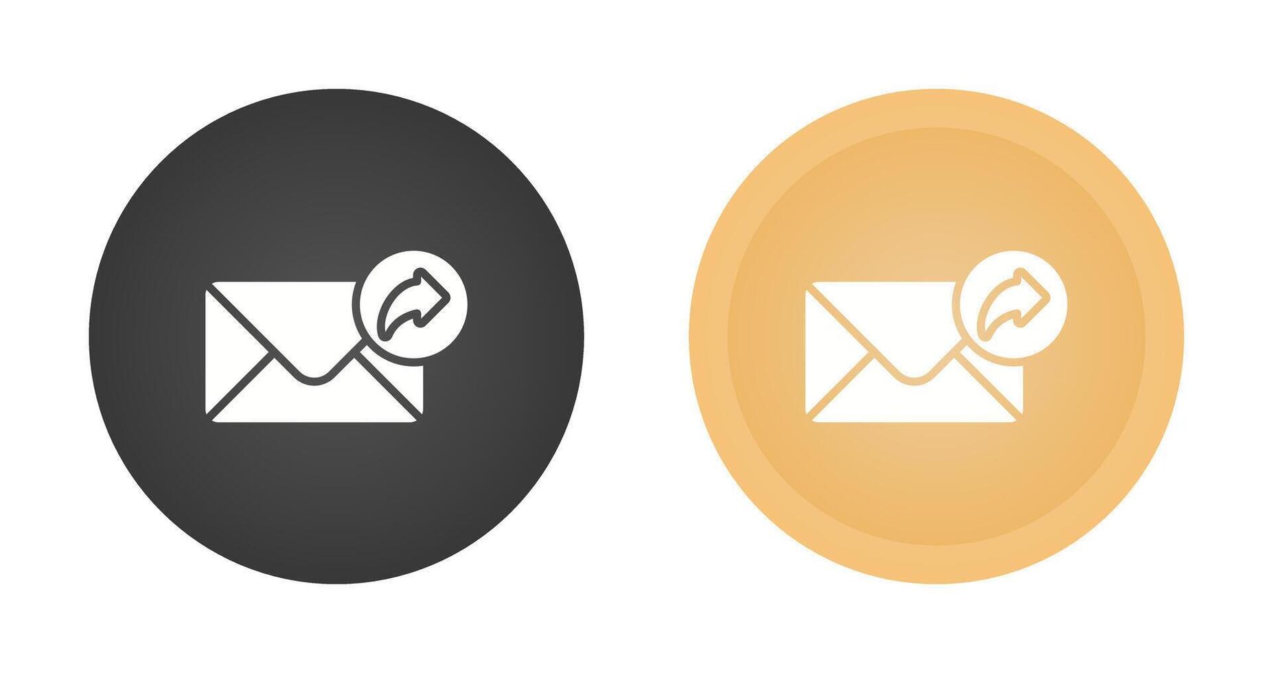 Email Forwarding Vector Icon