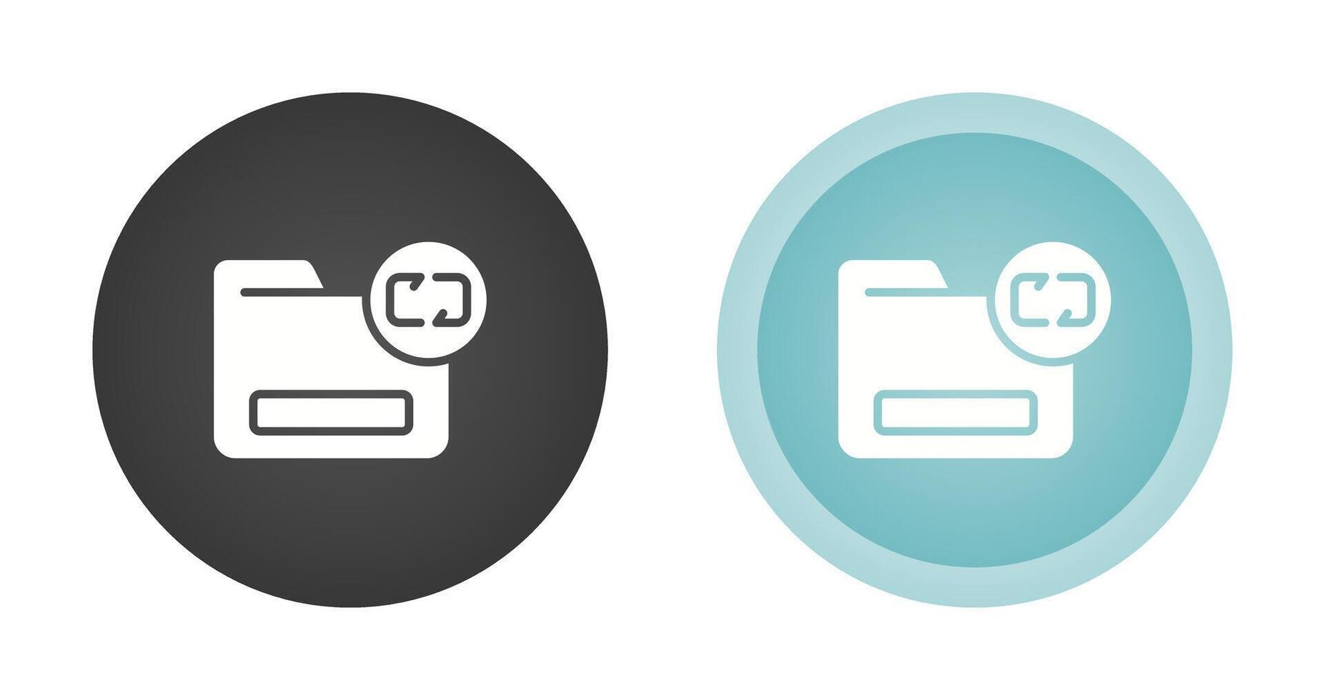 Document Backup Vector Icon