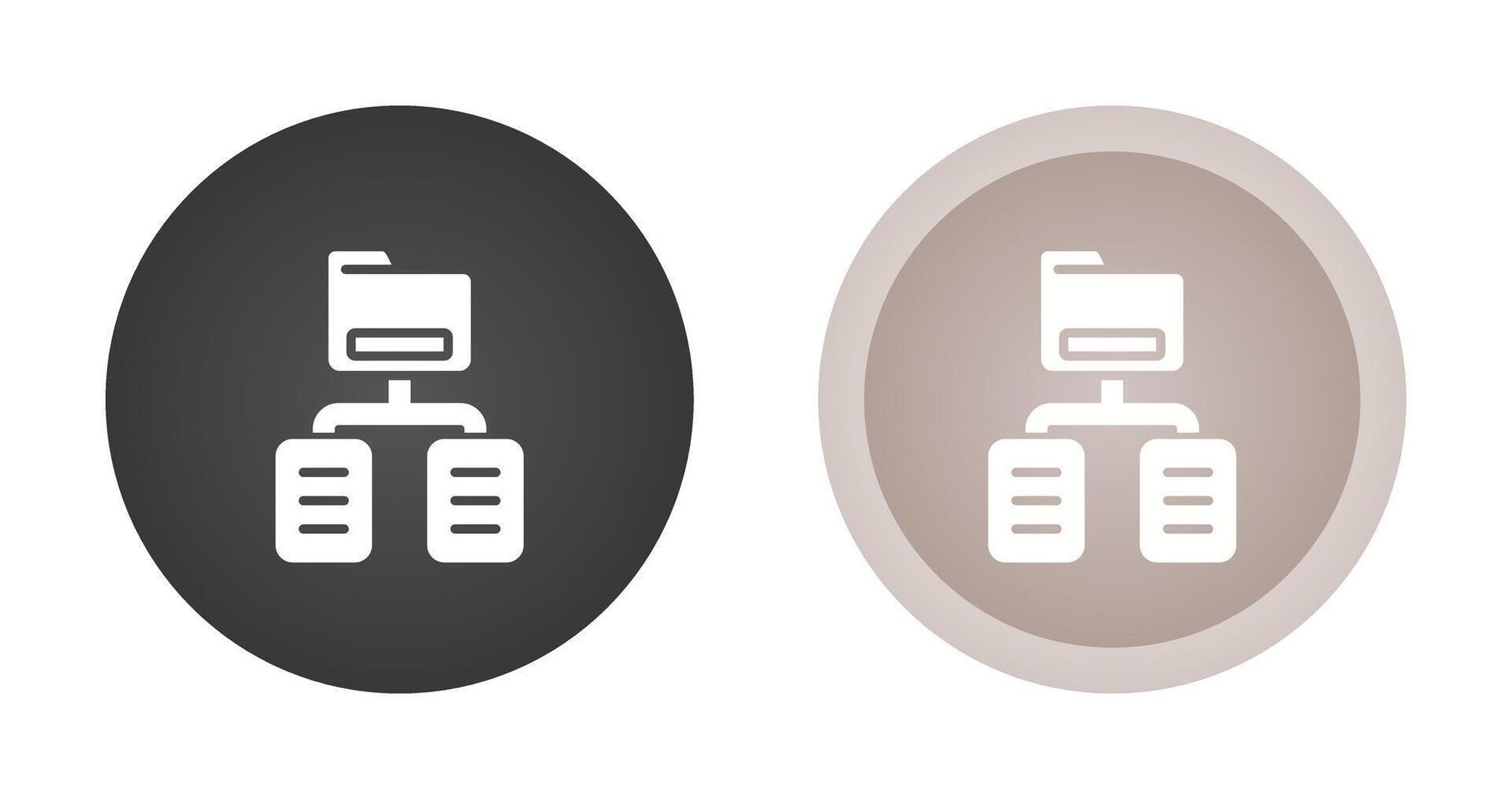 documento clasificación vector icono