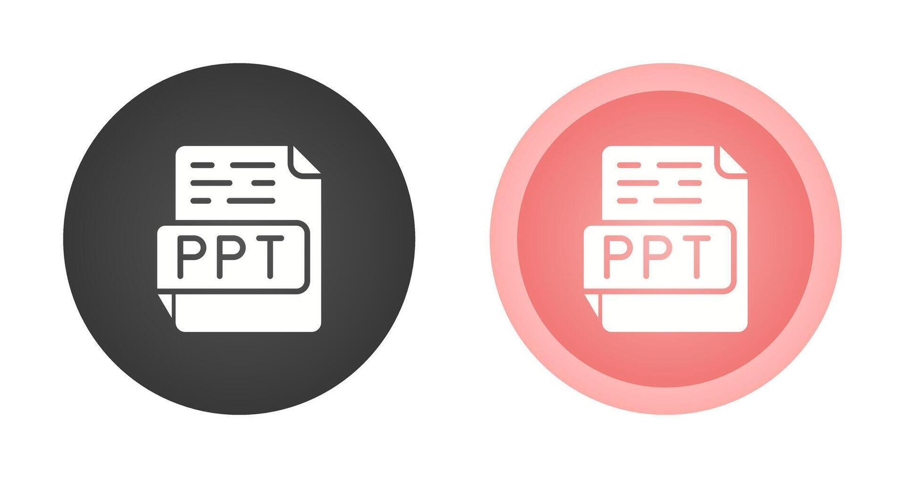 PPT Vector Icon