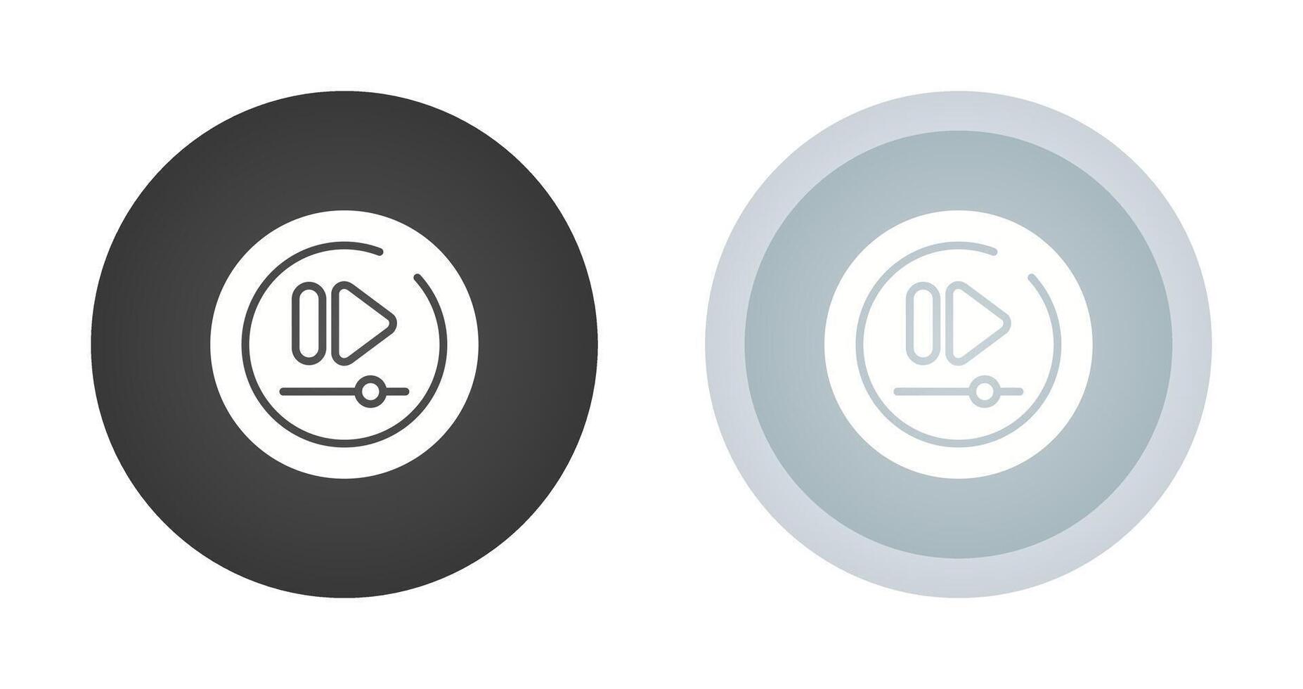 Video Fast Forward Vector Circle