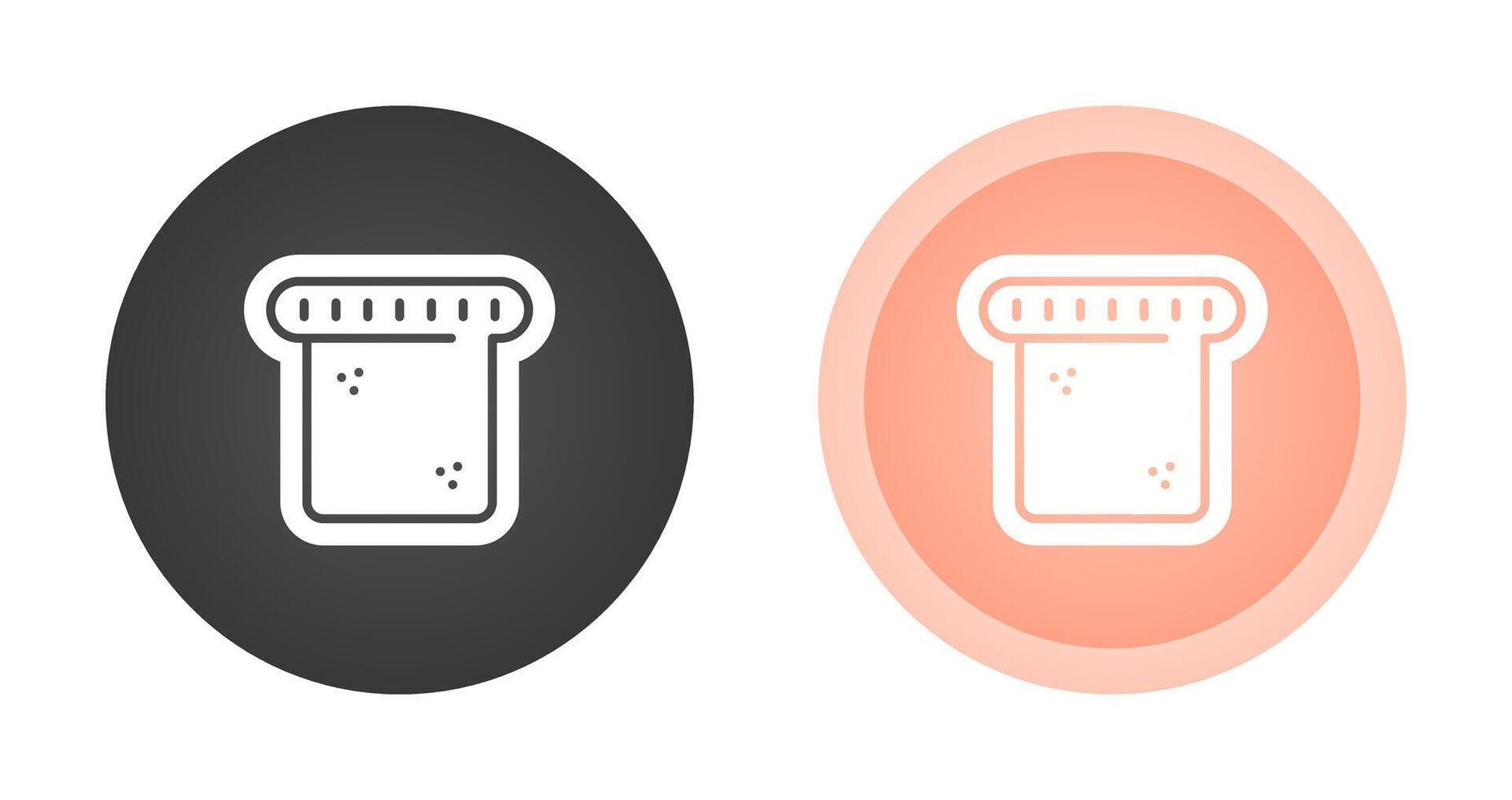 Toast Vector Icon